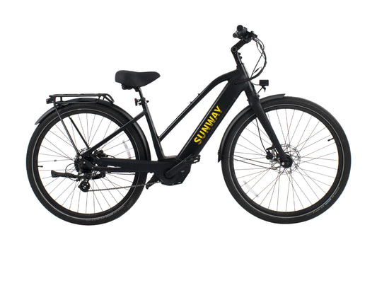 City-E-Bike mit Mittelmotor | Tiefeinsteiger